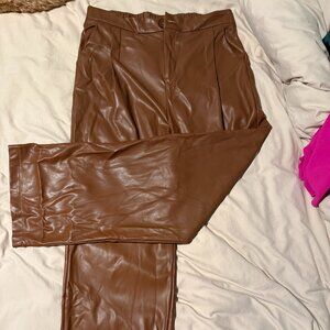 Pleather Pants